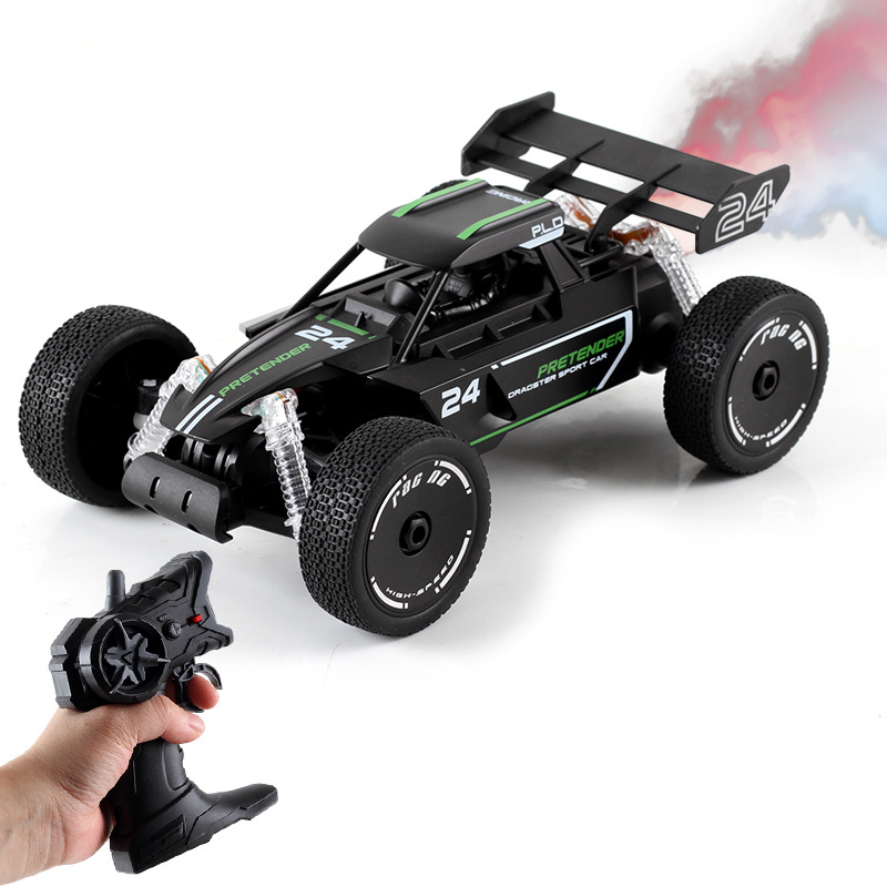 Cross-border remote control car, spray light racing car, formula sports car, mountain off-road car, drift car, high-speed toy car Application Scenario