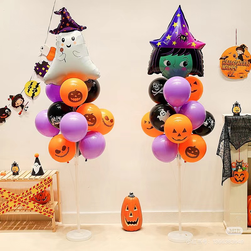 气球/发光气球/派对用品喜庆/拱门气球/气球玩具白底实物图