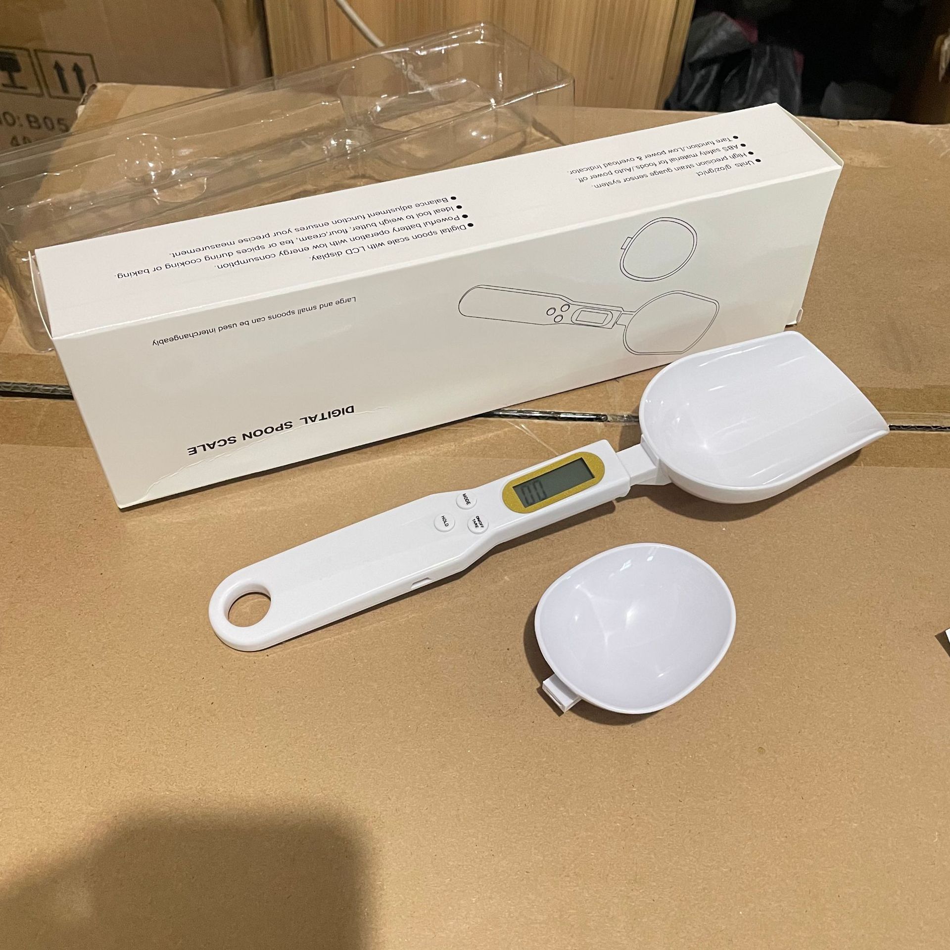 Portable Handheld Electronic Scale 500G Household Kitchen Electronic Ingredients Scale Spoon Scale Food Wholesale Manufacturers Specification drawing