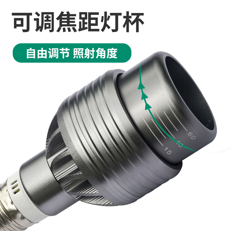 High color rendering index E27 energy-saving catering hot pot restaurant P20LED spotlight catering light Specification image