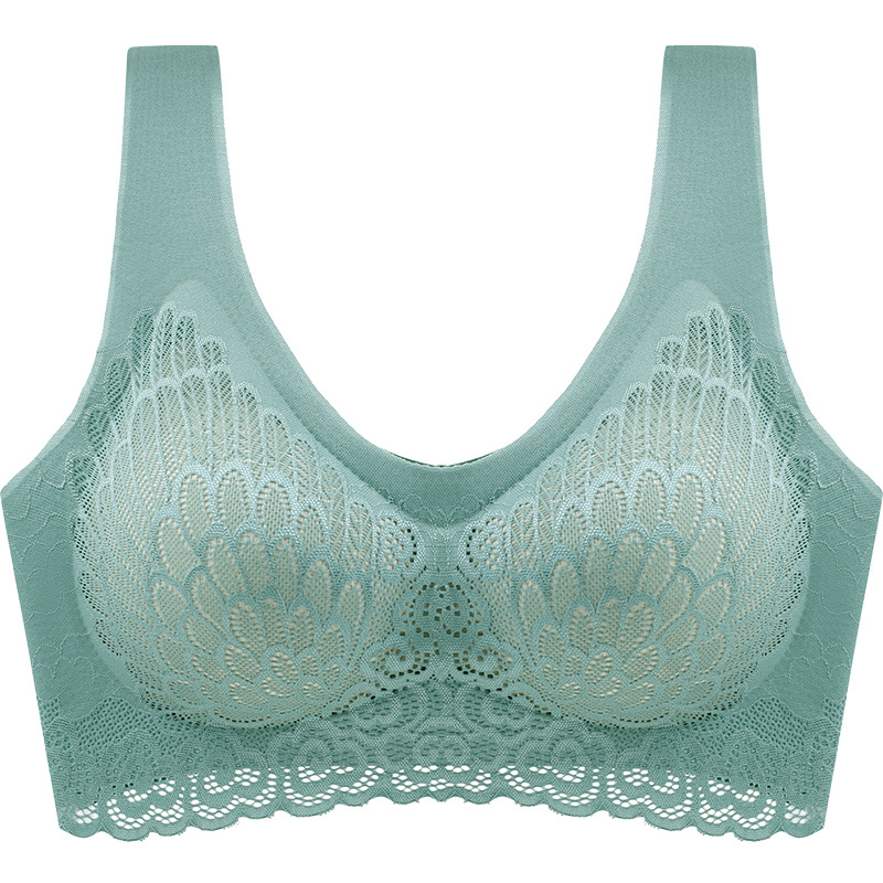Thailand Latex Underwear 4.0 Bra Women's Seamless Sleep Comfort Sports Bra Shea Butter Moisturizing Underwear Bra Item Picture