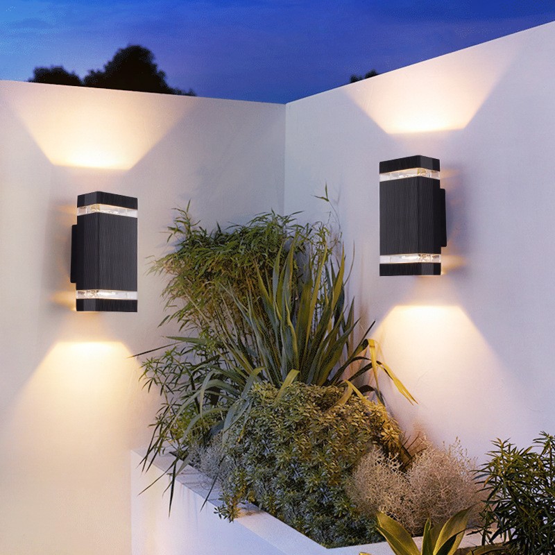 Led Retro Outdoor Cross-Border Hot Outdoor Corridor Corridor Balcony Waterproof Courtyard Wall Wall Wall Wall Wall Gauge Wall Lamp Specification drawing