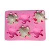 Turtle Turtle King Eight Fondant silicone mold Mousse cake diy Ultra-light clay resin resin candle Handmade soap mold Item Picture