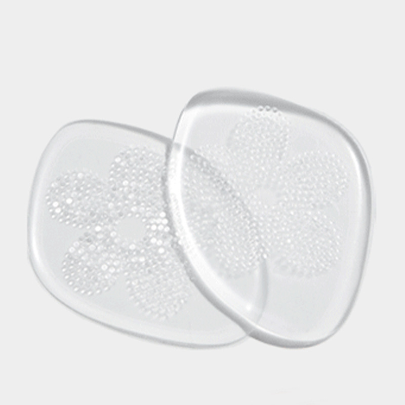 跨境GEL前掌垫隐形透明防止脚前冲高跟鞋前掌垫鞋垫厂家批发白底实物图