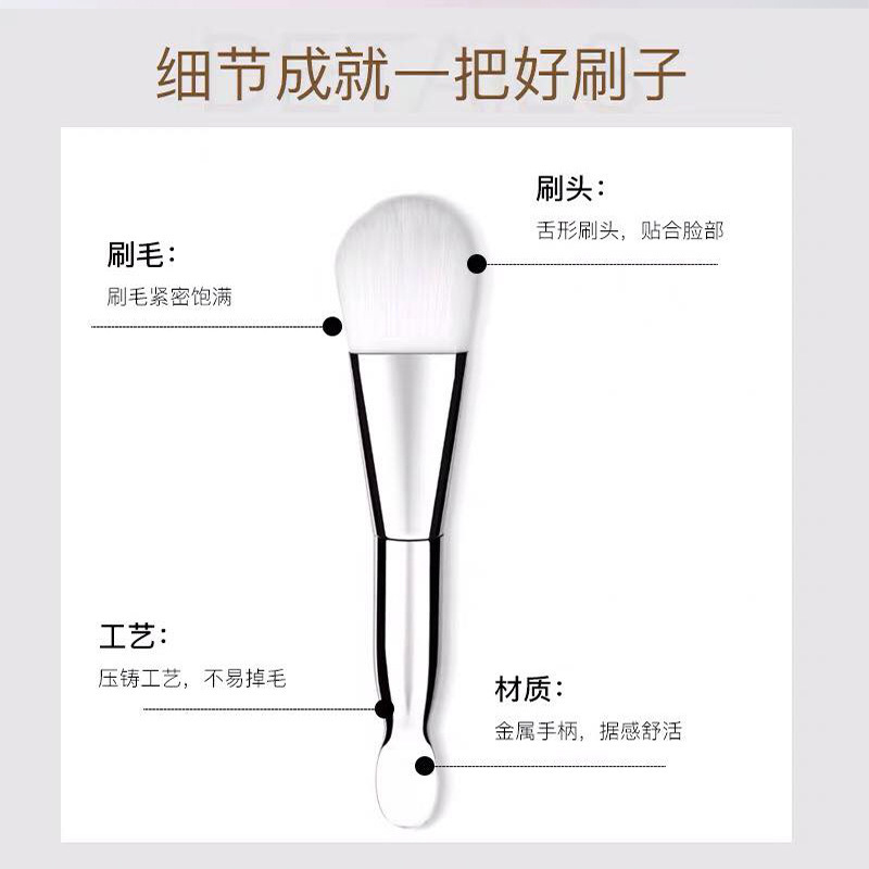 Silicone soft bristle mask brush, facial mask brush, facial mud mask, special brush and application tool for beauty salons Application Scenario