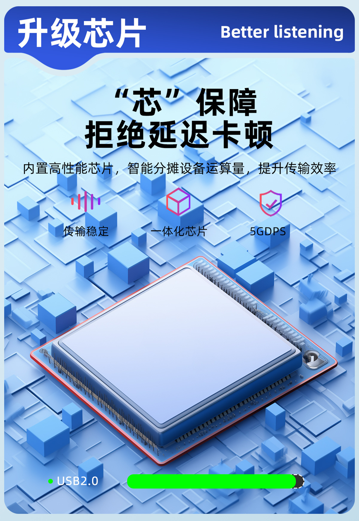新品七彩氛围灯HUB4口7口3.02.0高速分线器扩展笔记本电脑详情14