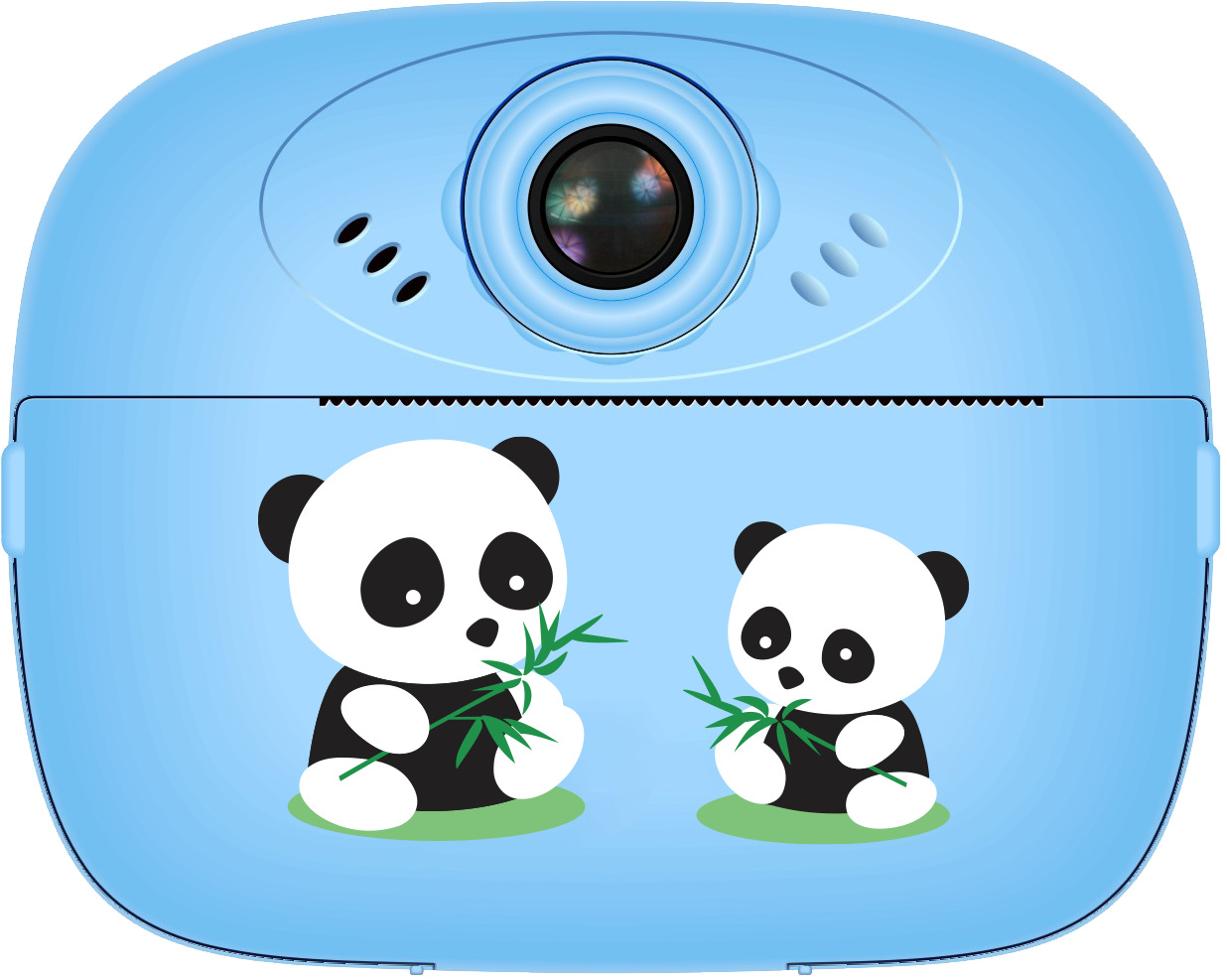 新款迷你卡通拍立得相机高清儿童数码摄像便携打印拍照设备详情13