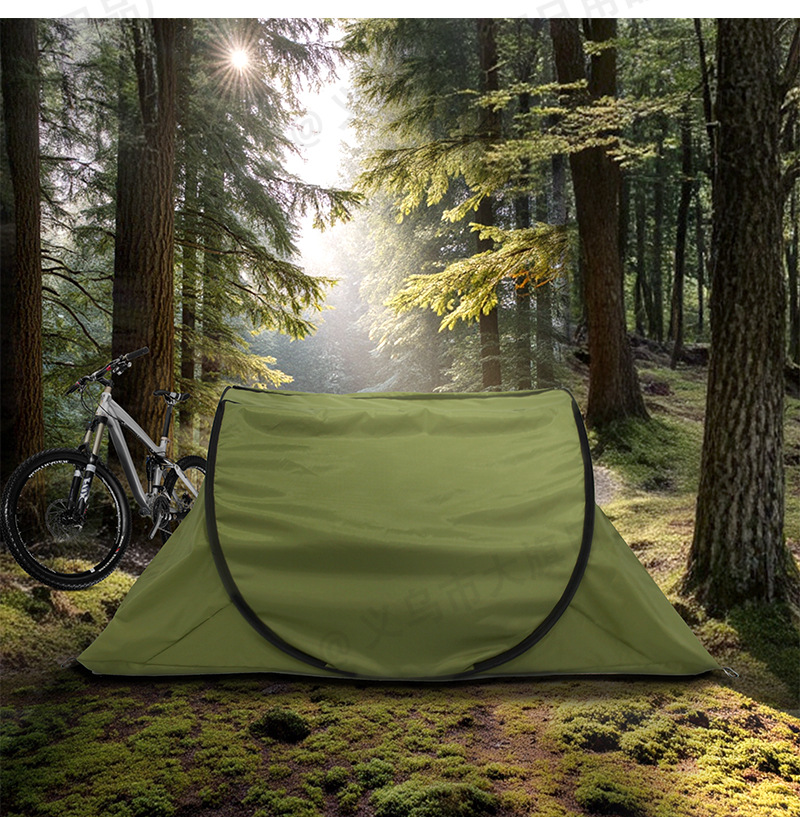 Student outdoor mosquito net travel without installation, portable double-door, adjustable mosquito-proof net, light-blocking backpack tent pic 22