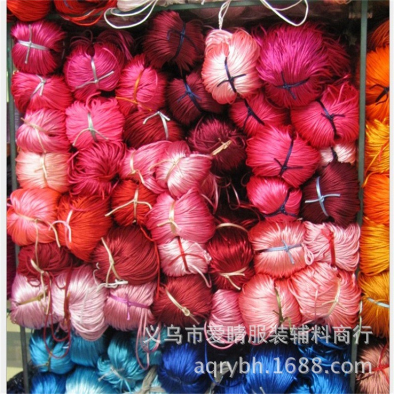 In Stock Handmade Korean Thread Korean Rope Color Rope China Knot Rope Handmade Rope Color In Stock Application Scenario