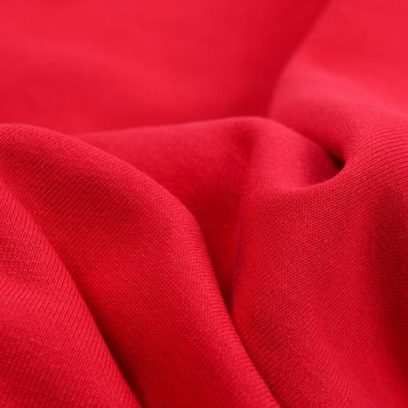 The fabric of the trendy sweatshirt with loops is made of all-cotton David fabric, knitted fish-scale loop fabric, and pure cotton genuine sweatshirt and sweatpants fabric details Picture