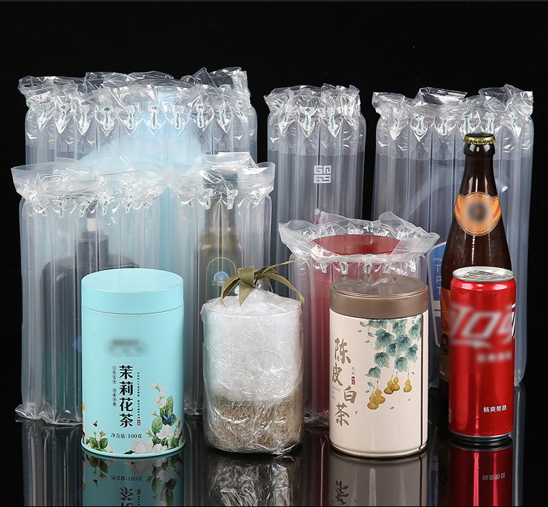 Bubble column manufacturer wholesale milk powder beverage air column bags, air column rolls, express cushioning packaging, filling air bags in stock pic 9