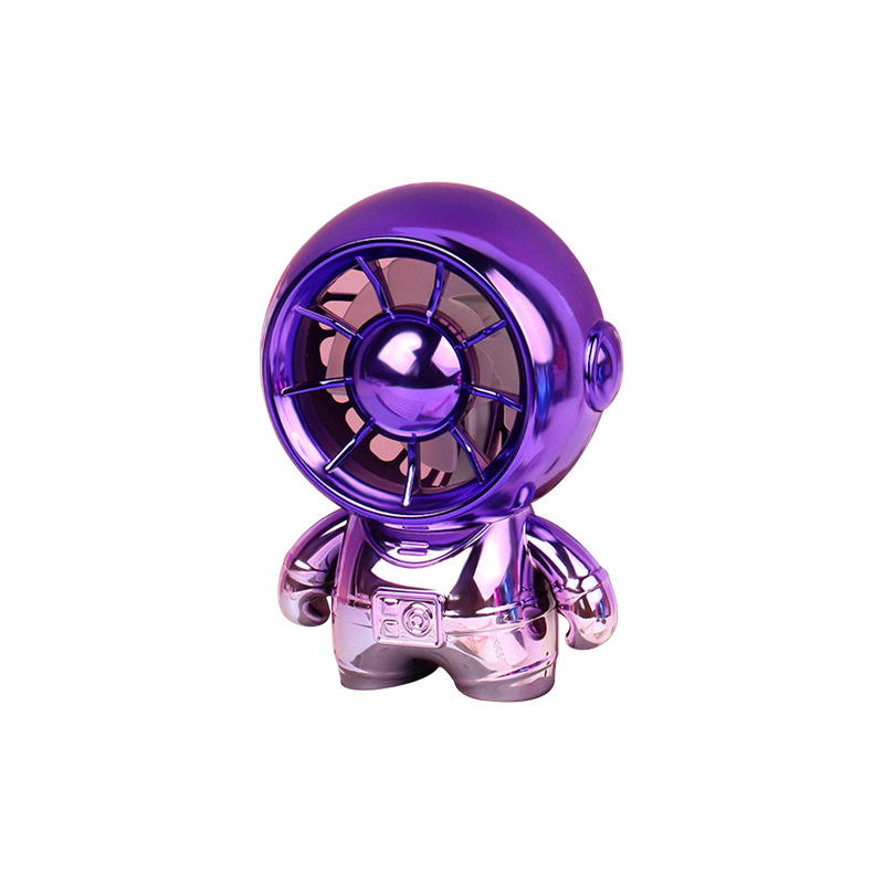Gradual Astronaut Mini Fan Second Speed Wind Speed Rechargeable Summer Portable Electric Fan Gift For Children Item Picture