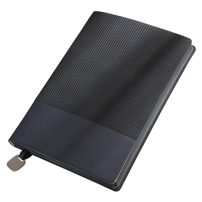 A5 Notebook High-Grade Soft Leather Business Office Notebook Set Can Print Logo Mosaic Notepad Wholesale Item Picture