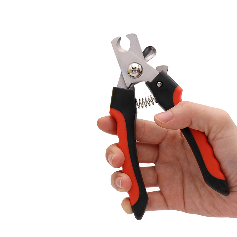 Pet Nail Clippers Large And Small Dog Clippers Stainless Steel Nail Clippers Pet Dog And Cat Nail Clippers Manicure Specification drawing