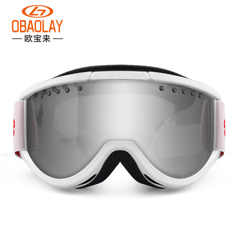 批发爆款滑雪眼镜雪地防雾装备滑雪护目镜双层防风单双板滑雪镜详情图5