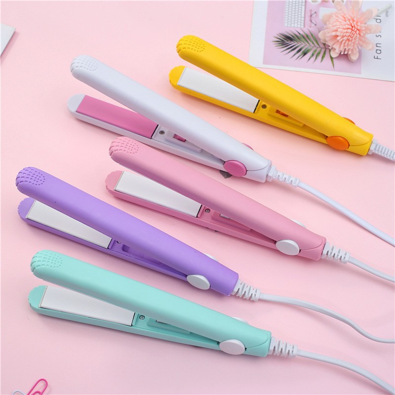 Multi-color straightening hair clips for women, small splint rolls