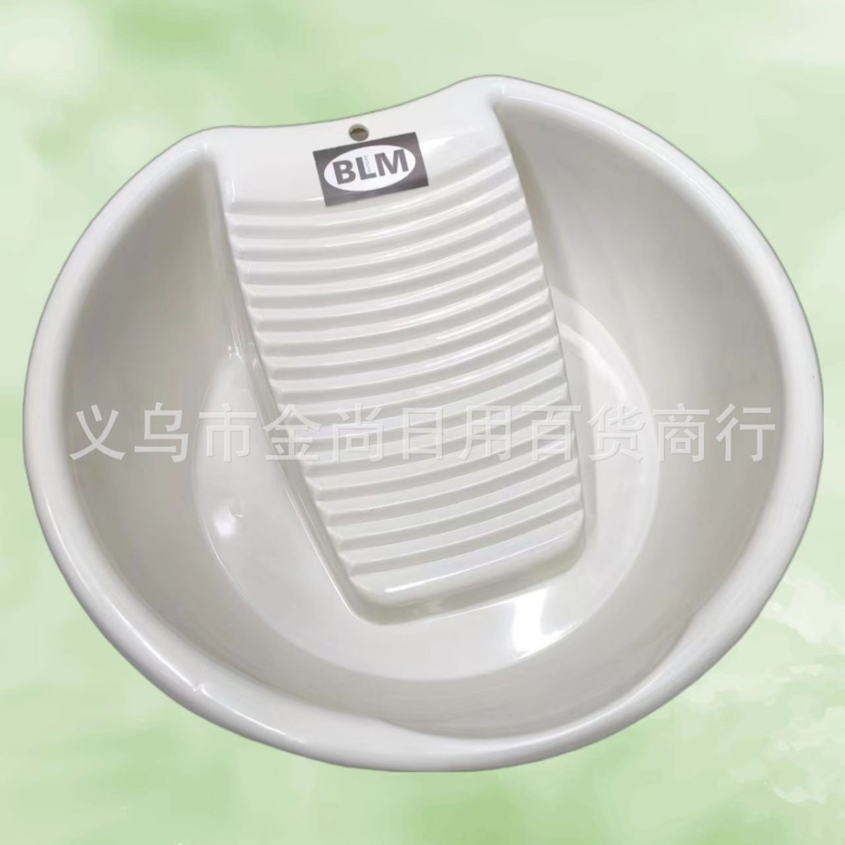 Wholesale household laundry basins, mini washboards, small washbasins, underwear washing basins, white and blue, other plastic folding ones Specification drawing