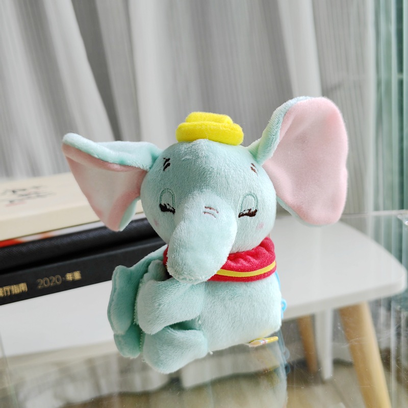 Cute Pupu Bear Elephant cartoon plush toy, electric bike motorcycle decoration, Velcro, coin bag, pendant Specification drawing