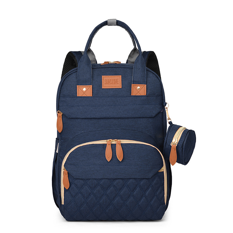 Cross-Border Explosive Backpack Multi-Functional Mommy Bag Advanced Maternal And Infant Bed Bag Travel Large Capacity Thermal Backpack Application Scenario