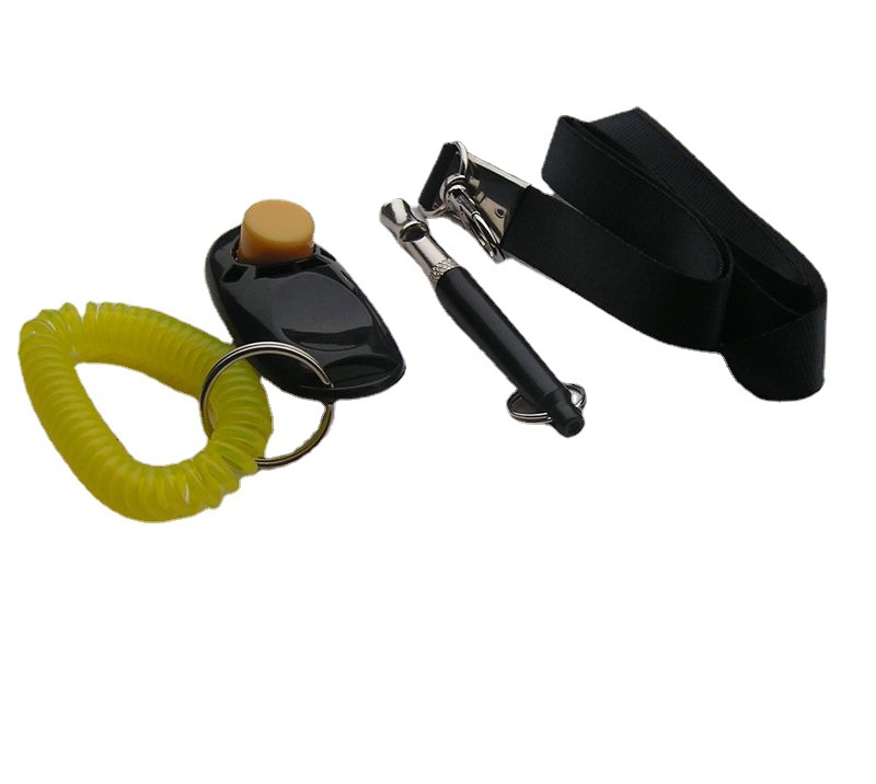 Clicker pet trainer, dog training device + Adjustable ultrasonic dog whistle training whistle Item Picture