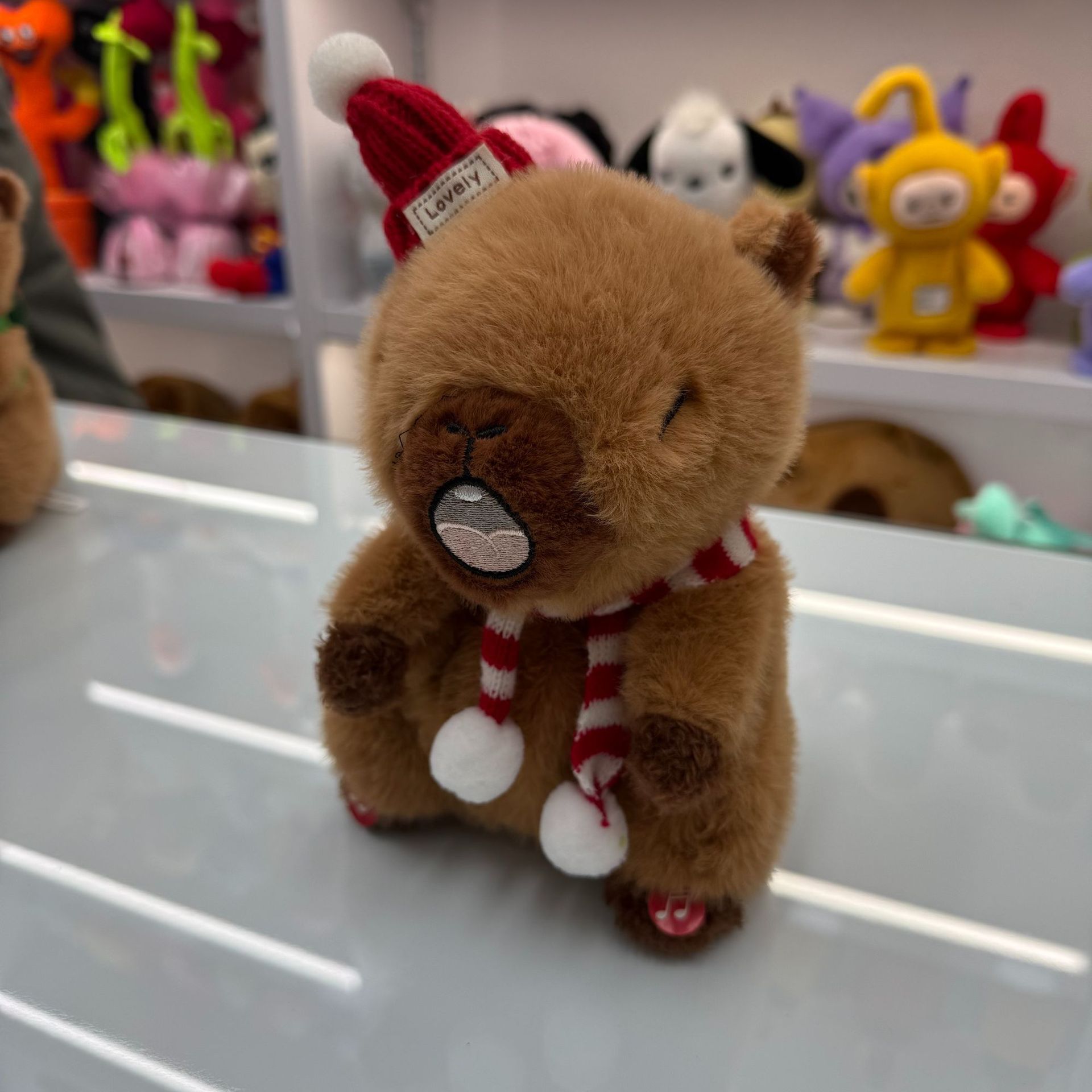 2025 New cross-border bestsellers: Swing capybaras, singing and dancing, funny toys, home decorations, dolls, and speech learning tools Specification image