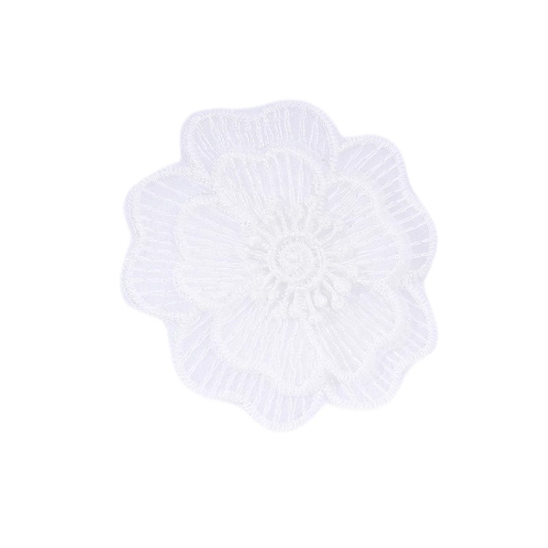 布贴/织标/贴布绣花/中国风刺绣金鱼贴花/辅料五角星白底实物图
