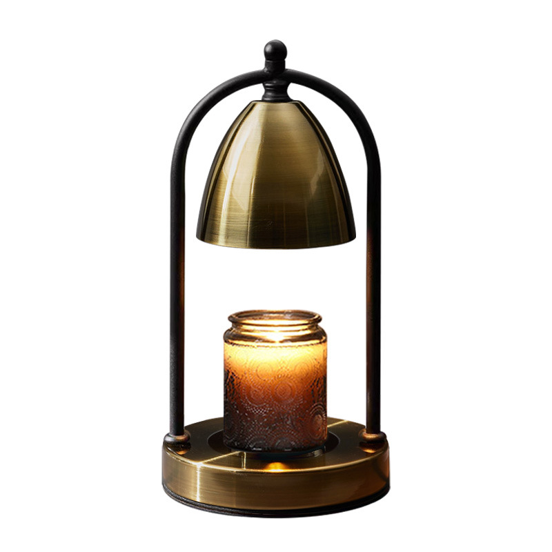 Aromatherapy Lamp Gift Simple Romantic Bedroom Dimmable Bedside Lamp Gift Melting Candle Diffusing Fragrance Without Fire Melting Wax Lamp Item Picture
