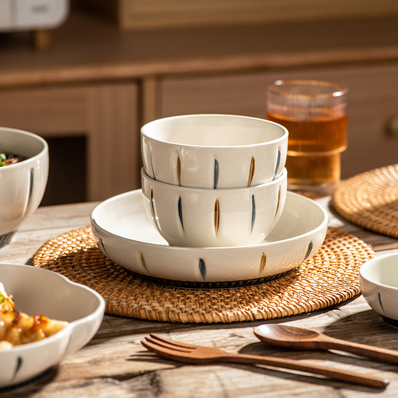 日式餐具碗盘/陶瓷餐具产品图