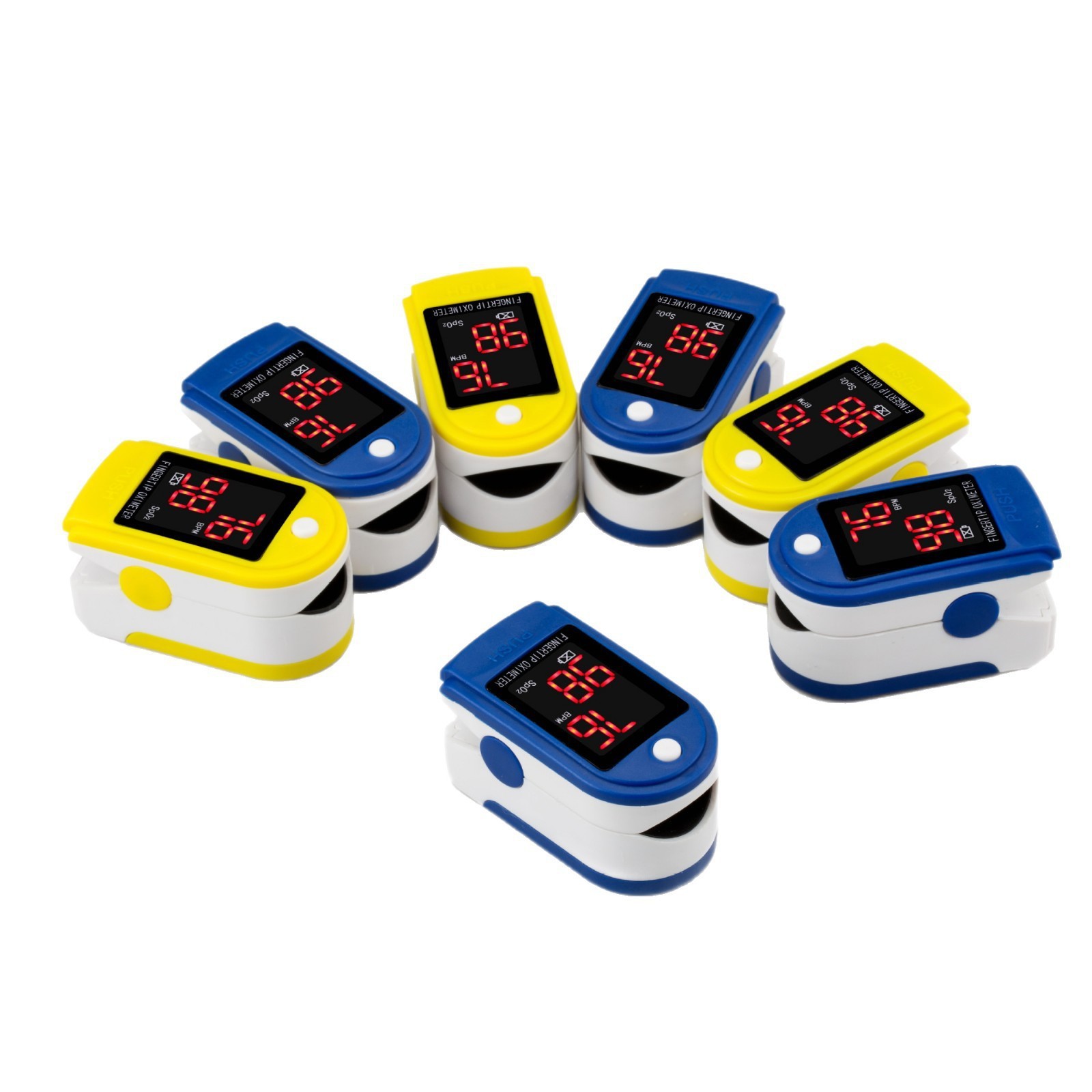 Cross-border exclusive finger clip type Jianzhikang 302 blood oxygen meter, English packaging, household blood oxygen saturation detection instrument Specification image
