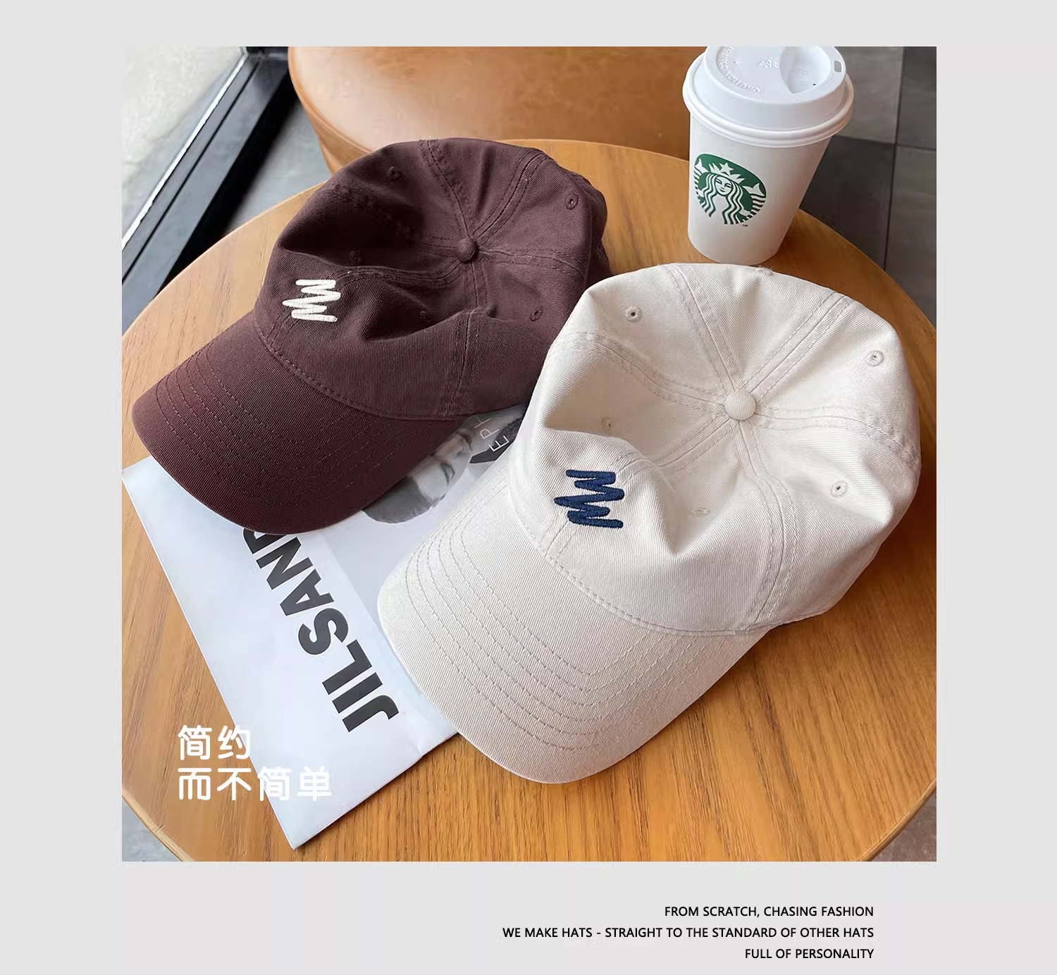 GOLDARTIST鸭舌帽女春秋款树莓色显白加深顶棒球帽男宽帽檐显脸小详情3