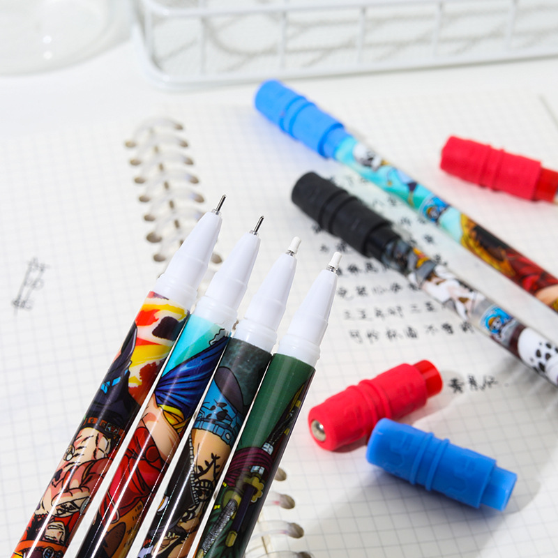 Yqiduo Cartoon Cartoon Revolving Pen Special Pen Student Neutral Pen Personality Decompression Gift Pen Signature Pen Wholesale Application Scenario