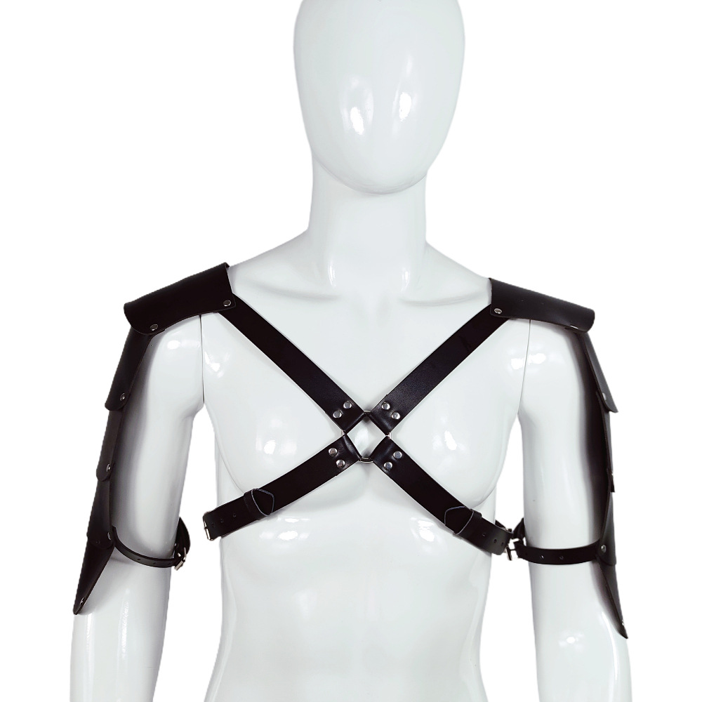 sm成人用品道具皮革束缚衣时尚服饰配件穿戴装备男用酒吧服饰