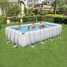 Bestway56465超大儿童游泳池家用成人支架水池充气养鱼池宠物洗澡