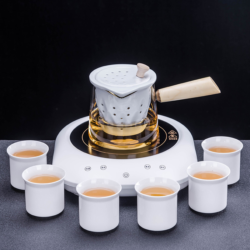 جهاز صنع الشاي البخار الزجاج جهاز إبريق الشاي HeiCha السيراميك لحم الشاي كهرباء TaoLu اطبخوهم ChaLu PuErCha جهاز على الشاي