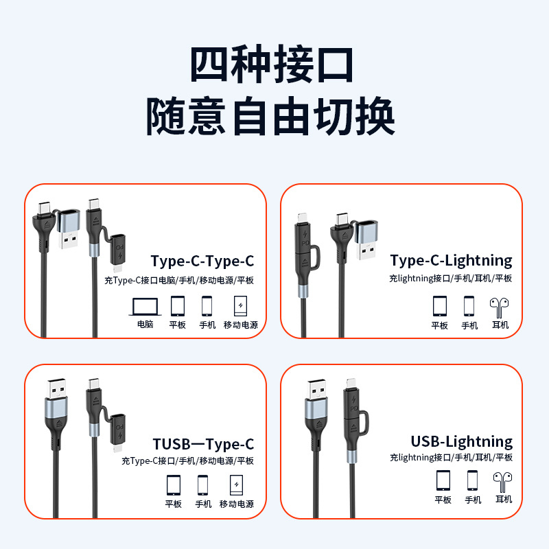 智能设备数据线实物图