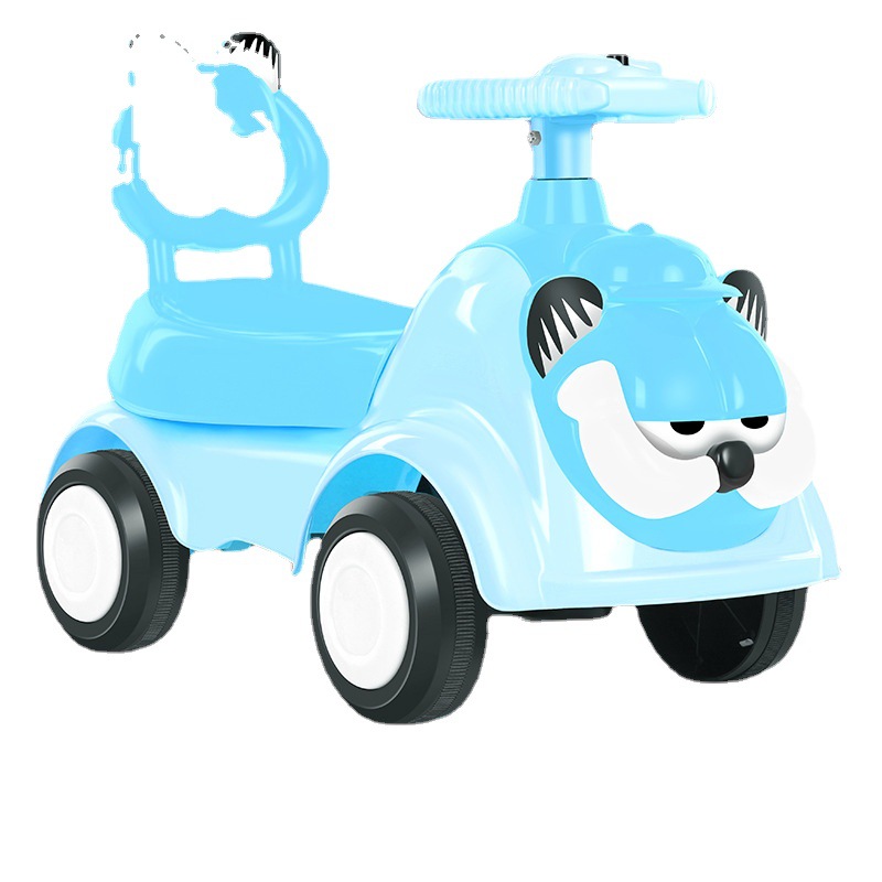 儿童扭扭车加菲猫滑行车带灯光音乐溜溜车1-3岁男女宝宝玩具车详情图5