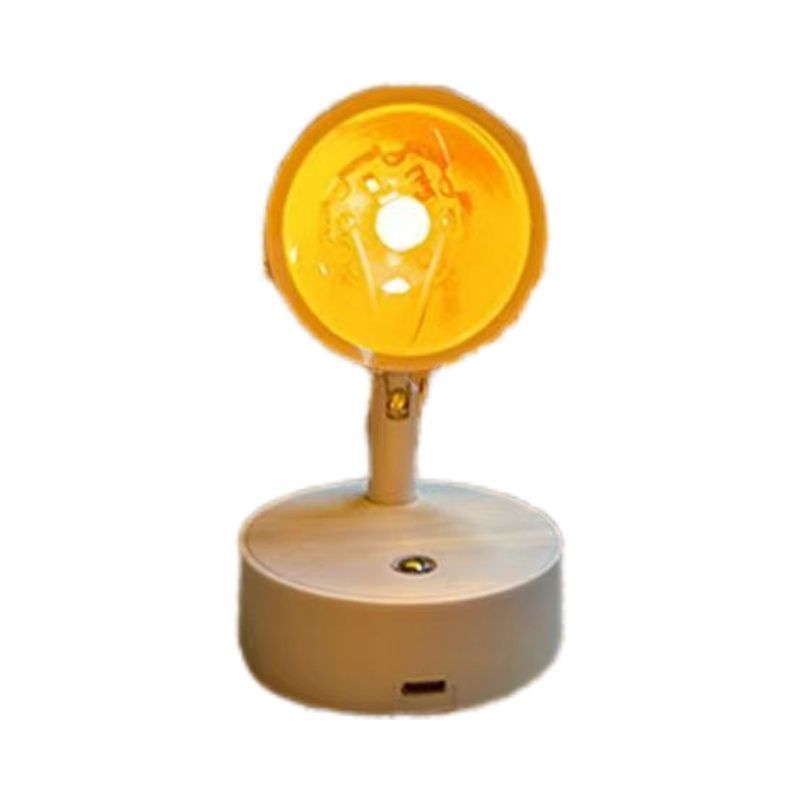 Suspended rechargeable sunset light, portable night light, photo background ambient light, wall light, small hill Item Picture