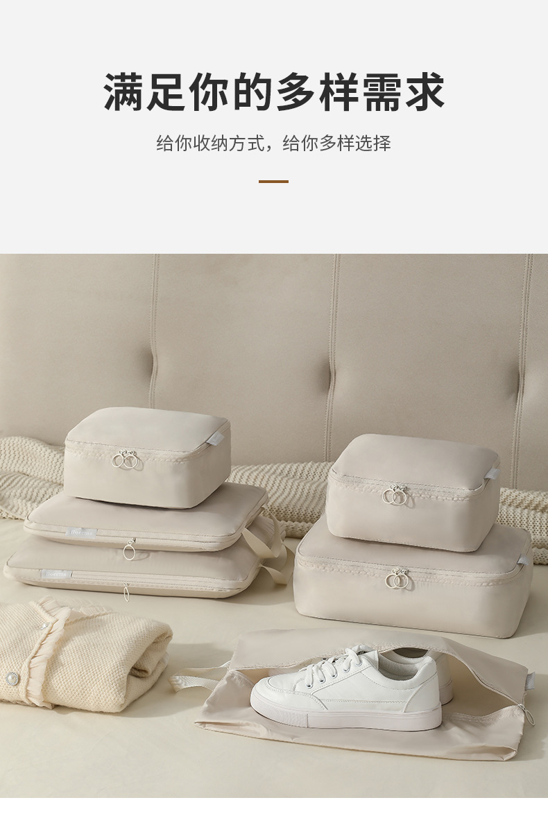 旅行收纳袋压缩行李箱收纳包衣服内衣内裤便携整套分装袋子待产包详情10