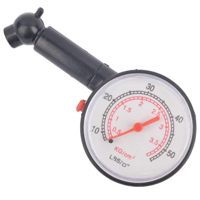Automobile tire pressure gauge, high-precision tire pressure monitor, stainless steel tire pressure gauge, plastic air pressure gauge manufacturer wholesale Specification image