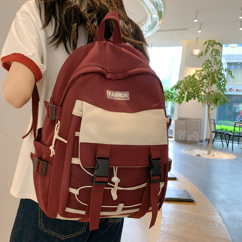 Backpack SchoolBags Backpack INS Nylon cloth School bags Large quantity discount Wholesale customization welcome consulting, ordering! Application Scenario