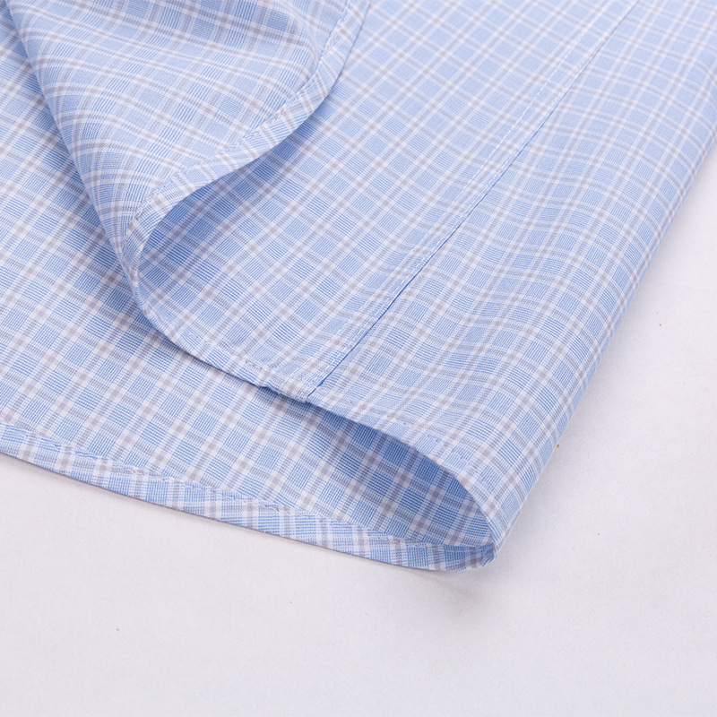 Ready-to-wear 2025 summer no-iron long-sleeved shirt men's casual business professional shirt in stock with logo Application Scenario
