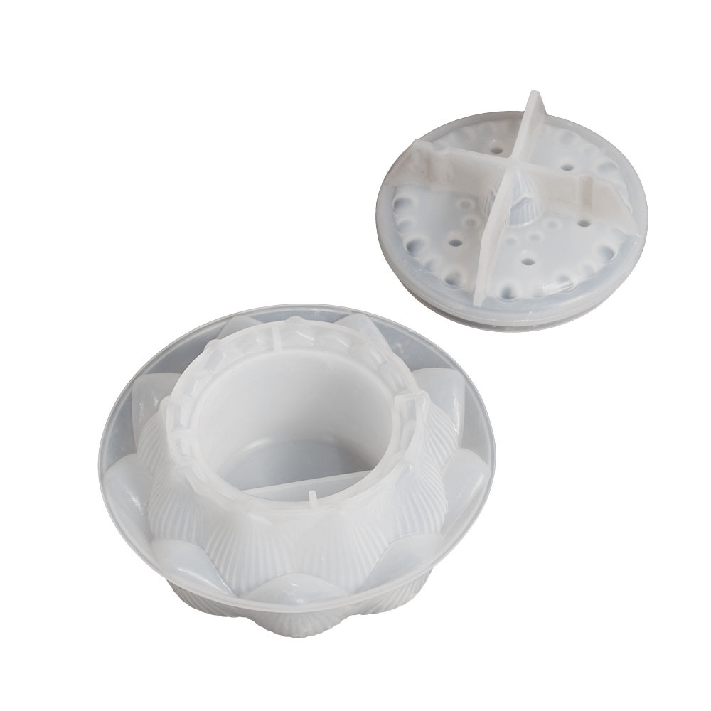diy resin resin lotus storage box, gypsum aroma diffuser jar, candle cup, aroma diffuser, silicone mold, handicrafts, ornaments, handicrafts Item Picture