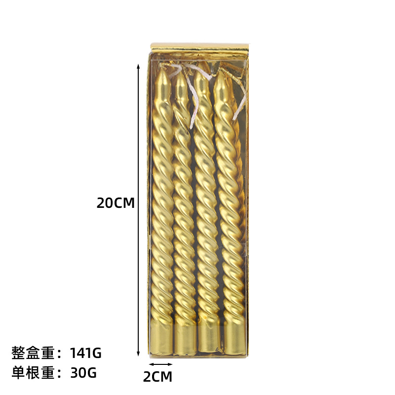 厂家直供彩色/现货/蜡烛白底实物图