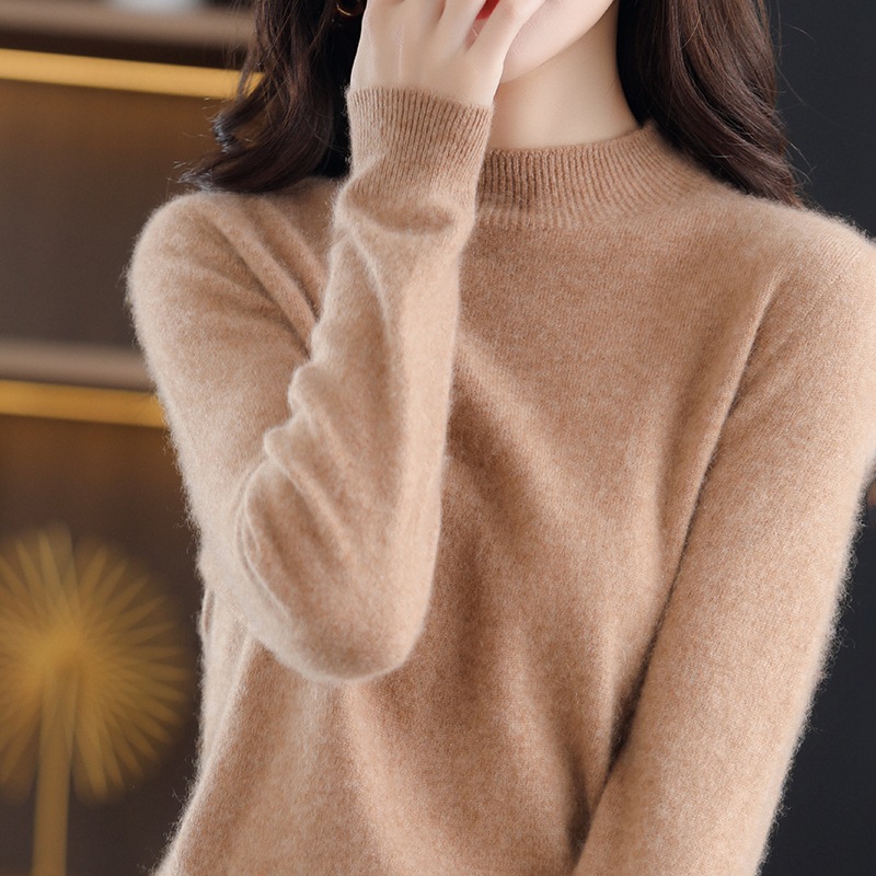 女式羊毛衫实物图