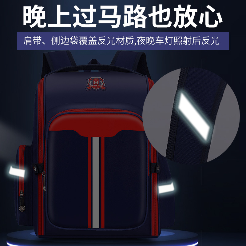 儿童休闲双肩包实物图