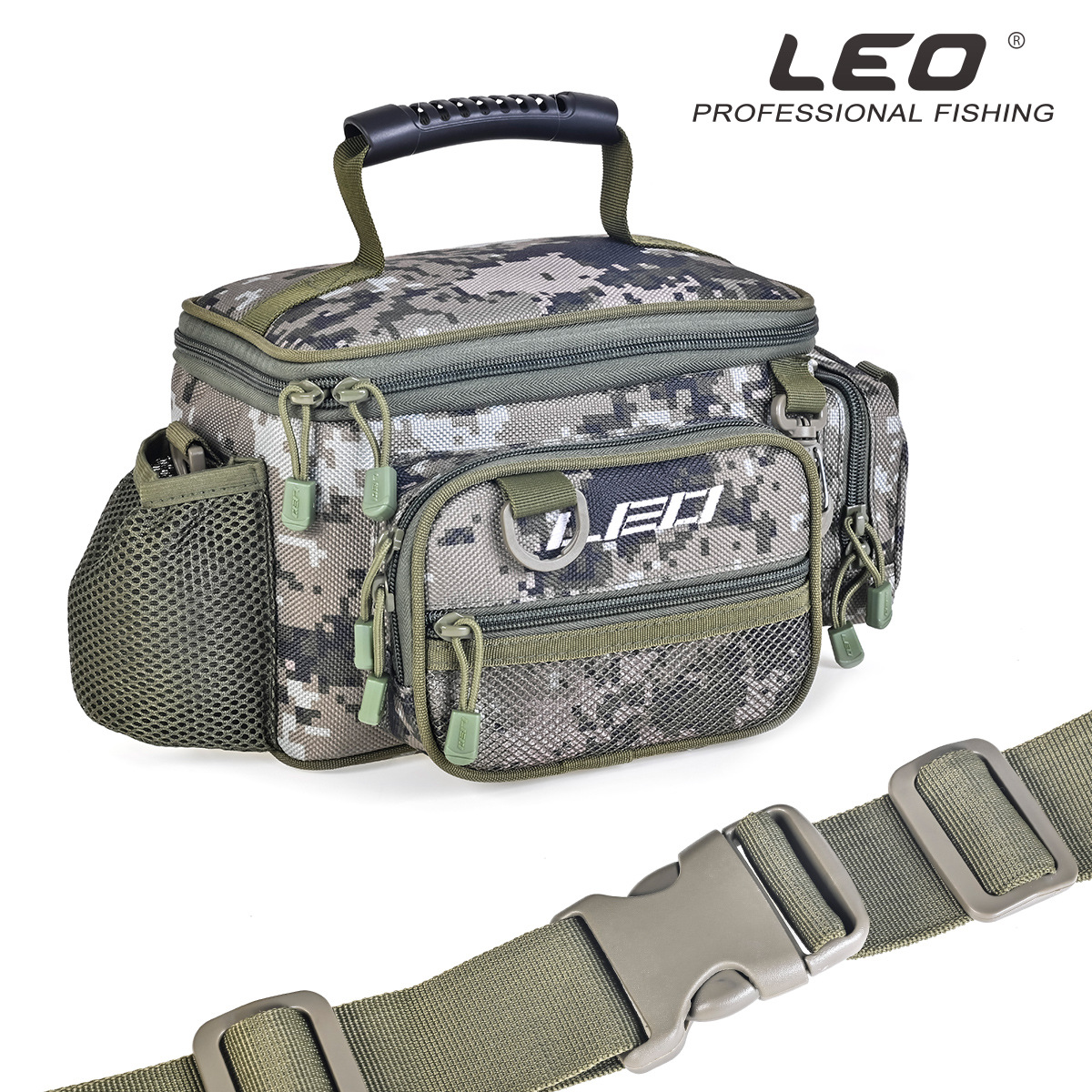 28164 LEO/ Leou [Small Lua Fishing Gear Bag] Fishing Bag, Fishing Wheel Accessories Bag wholesale details Picture