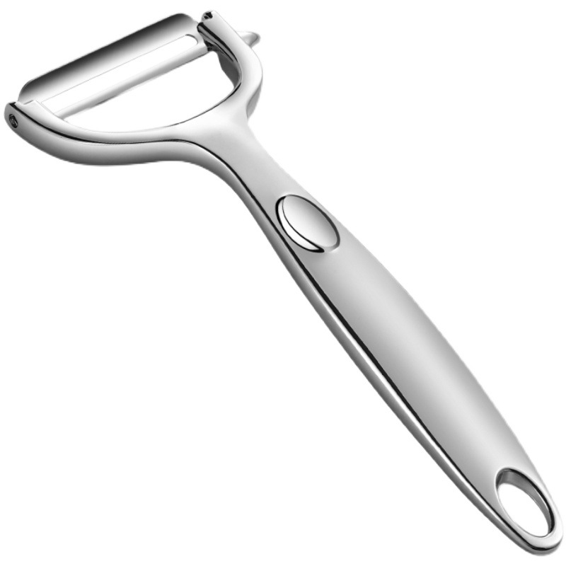 Stainless steel peeler, old-fashioned pumpkin and melon peeler, kitchen zinc alloy fruit and melon household peeler, peeling knife, peeler knife Item Picture