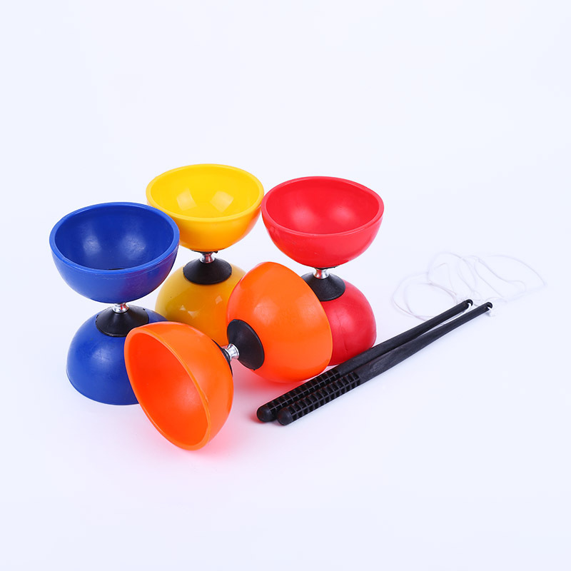 Sensory integration training equipment, double-headed diabolo, children's, students' and elderly entertainment products, fitness shaking poles, diabolo, durable diabolo full figure