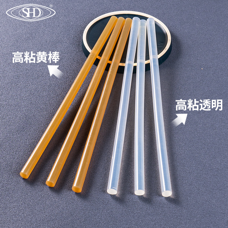 Transparent Hot Melt Glue Stick Wholesale High Viscosity Hot Melt Glue Stick Eva Hot Sol Strip 7Mm11mm Hot Capacity Glue Stick Rubber Strip details Picture