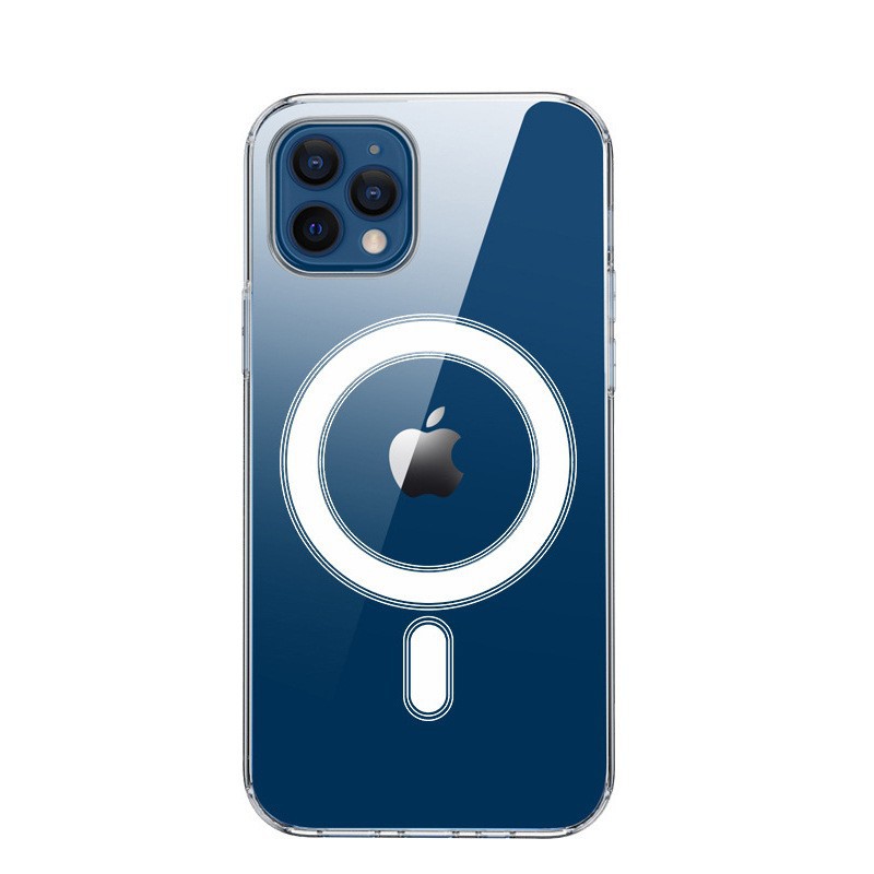 适用iphone14苹果手机壳磁吸magsafe带动画13pro透明12纯色软壳11详情图5